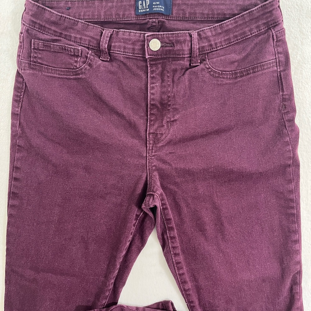 GAP Women's Deep Purple Skinny Jeans